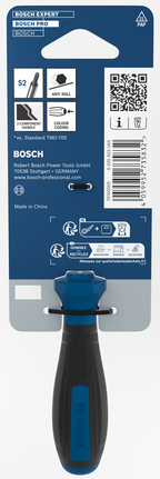 Tua vít Bosch PRO TH9 x 60 mm với tay cầm chống lăn.